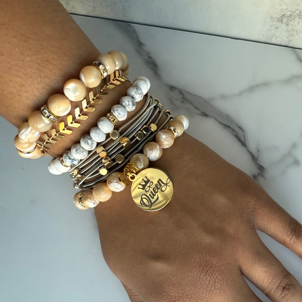 Queen Bracelet Stack (Neutral)